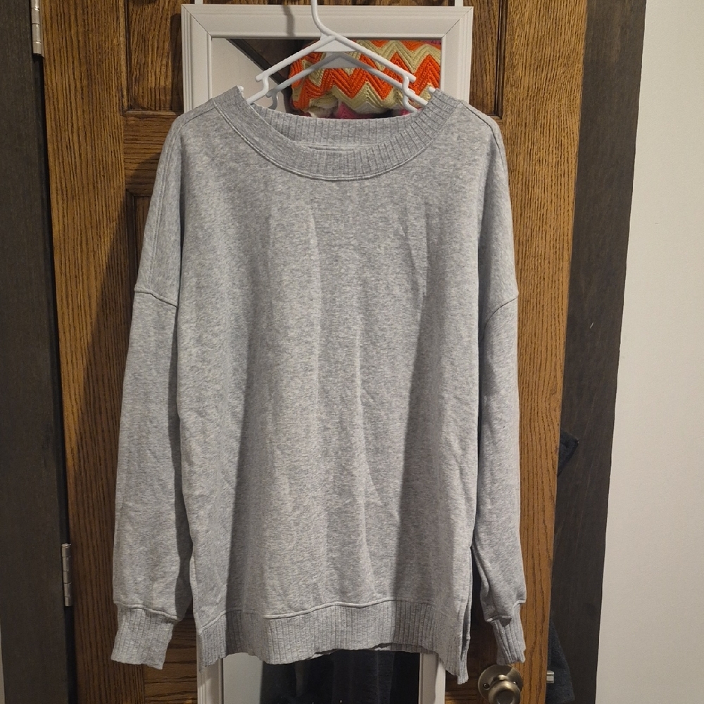 SO Heather Gray Crewneck Sweater